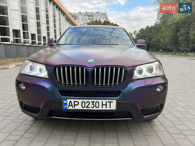 Синий БМВ Х3, объемом двигателя 2 л и пробегом 88 тыс. км за 18500 $, фото 3 на Automoto.ua