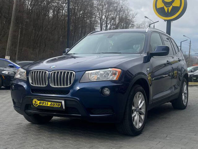 Синий БМВ Х3, объемом двигателя 2 л и пробегом 266 тыс. км за 12400 $, фото 2 на Automoto.ua