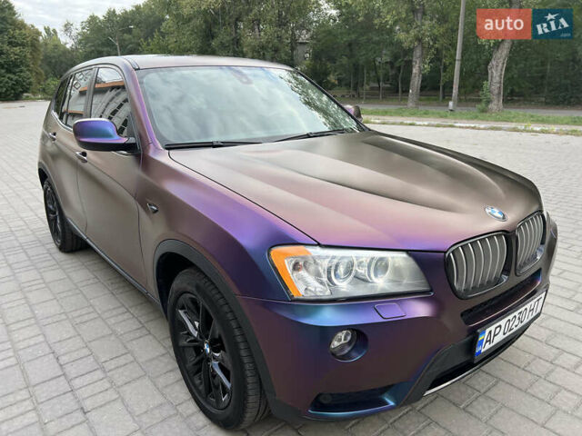 Синий БМВ Х3, объемом двигателя 2 л и пробегом 88 тыс. км за 18500 $, фото 1 на Automoto.ua