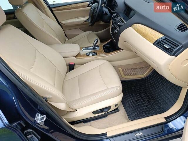 Синий БМВ Х3, объемом двигателя 2 л и пробегом 174 тыс. км за 11990 $, фото 60 на Automoto.ua