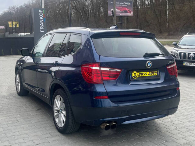 Синий БМВ Х3, объемом двигателя 2 л и пробегом 266 тыс. км за 12400 $, фото 3 на Automoto.ua