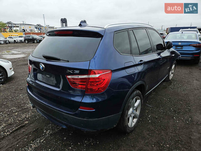 Синий БМВ Х3, объемом двигателя 2 л и пробегом 220 тыс. км за 2400 $, фото 1 на Automoto.ua