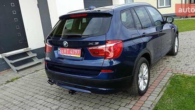 Синий БМВ Х3, объемом двигателя 2 л и пробегом 174 тыс. км за 11990 $, фото 15 на Automoto.ua