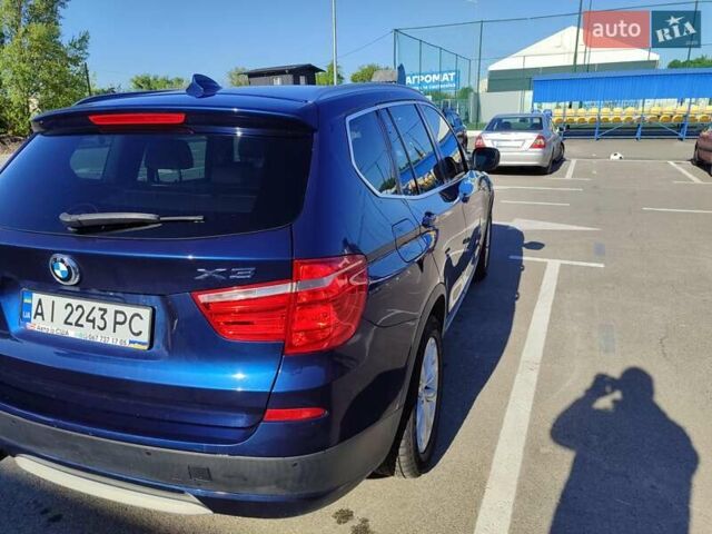 Синий БМВ Х3, объемом двигателя 2 л и пробегом 275 тыс. км за 14299 $, фото 3 на Automoto.ua
