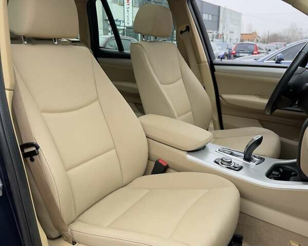 Синий БМВ Х3, объемом двигателя 2 л и пробегом 180 тыс. км за 13200 $, фото 42 на Automoto.ua