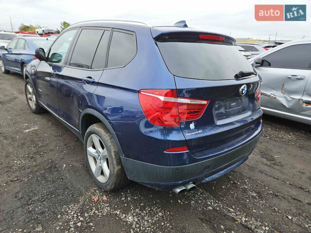 Синий БМВ Х3, объемом двигателя 2 л и пробегом 220 тыс. км за 2400 $, фото 2 на Automoto.ua