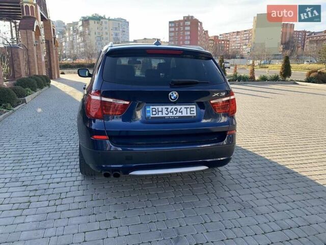 Синий БМВ Х3, объемом двигателя 2 л и пробегом 256 тыс. км за 15500 $, фото 3 на Automoto.ua