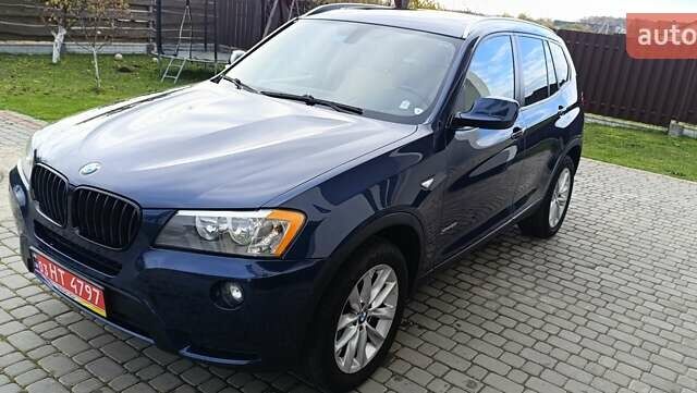 Синий БМВ Х3, объемом двигателя 2 л и пробегом 174 тыс. км за 11990 $, фото 4 на Automoto.ua