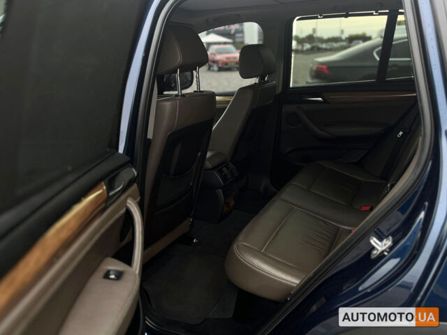 Синий БМВ Х3, объемом двигателя 2 л и пробегом 119 тыс. км за 15300 $, фото 26 на Automoto.ua