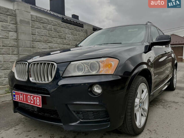 Синий БМВ Х3, объемом двигателя 2 л и пробегом 192 тыс. км за 12800 $, фото 1 на Automoto.ua