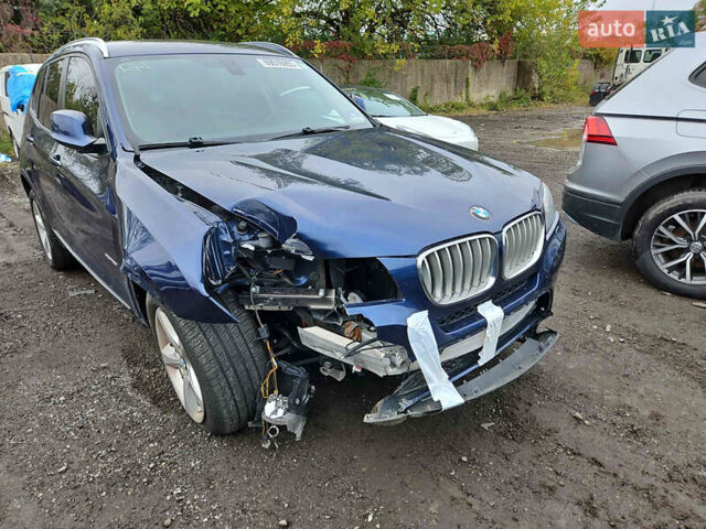 Синий БМВ Х3, объемом двигателя 2 л и пробегом 220 тыс. км за 2400 $, фото 3 на Automoto.ua