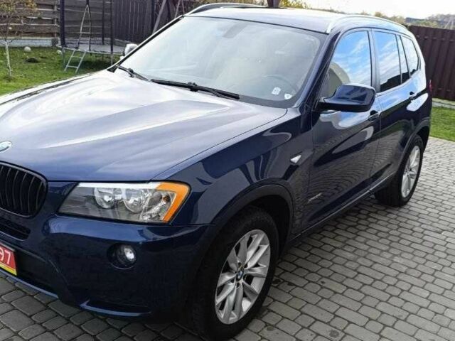 Синий БМВ Х3, объемом двигателя 2 л и пробегом 174 тыс. км за 11990 $, фото 1 на Automoto.ua