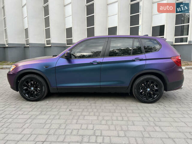 Синий БМВ Х3, объемом двигателя 2 л и пробегом 88 тыс. км за 18500 $, фото 2 на Automoto.ua