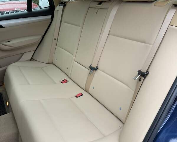 Синий БМВ Х3, объемом двигателя 2 л и пробегом 180 тыс. км за 13200 $, фото 18 на Automoto.ua