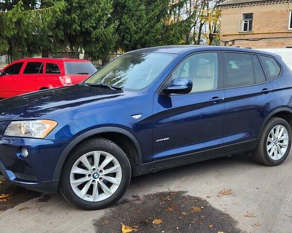 Синий БМВ Х3, объемом двигателя 2 л и пробегом 180 тыс. км за 13799 $, фото 2 на Automoto.ua