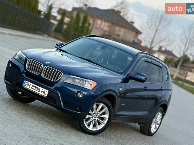 Синий БМВ Х3, объемом двигателя 2 л и пробегом 150 тыс. км за 15000 $, фото 1 на Automoto.ua