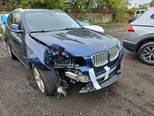 Синий БМВ Х3, объемом двигателя 2 л и пробегом 220 тыс. км за 8200 $, фото 2 на Automoto.ua