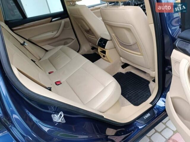 Синий БМВ Х3, объемом двигателя 2 л и пробегом 174 тыс. км за 11990 $, фото 62 на Automoto.ua