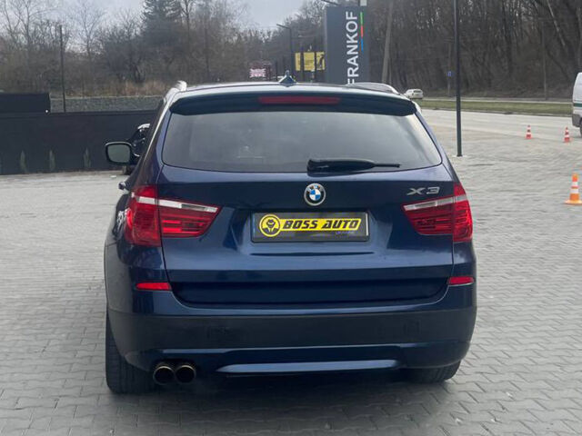Синий БМВ Х3, объемом двигателя 2 л и пробегом 266 тыс. км за 12400 $, фото 4 на Automoto.ua