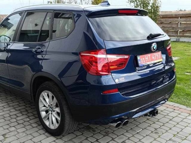 Синий БМВ Х3, объемом двигателя 2 л и пробегом 174 тыс. км за 11990 $, фото 8 на Automoto.ua