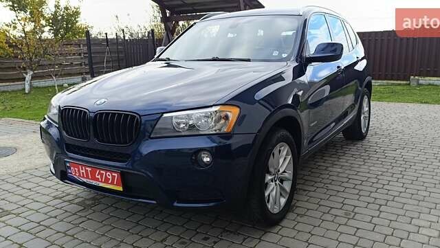 Синий БМВ Х3, объемом двигателя 2 л и пробегом 174 тыс. км за 11990 $, фото 2 на Automoto.ua
