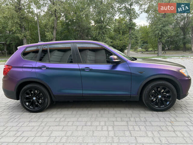 Синий БМВ Х3, объемом двигателя 2 л и пробегом 88 тыс. км за 18500 $, фото 4 на Automoto.ua