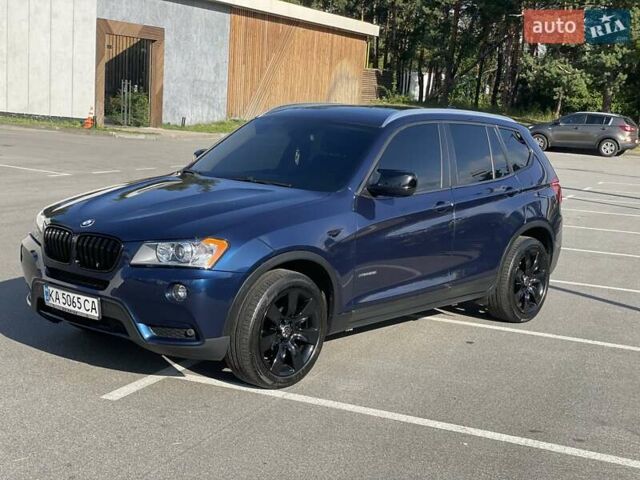 Синій БМВ Х3, об'ємом двигуна 2 л та пробігом 244 тис. км за 13200 $, фото 1 на Automoto.ua