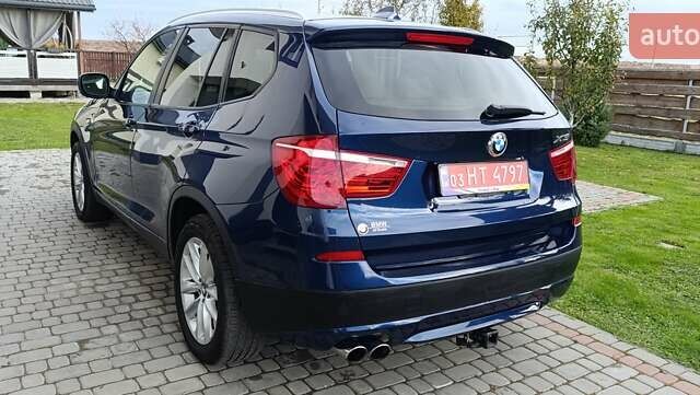 Синий БМВ Х3, объемом двигателя 2 л и пробегом 174 тыс. км за 11990 $, фото 8 на Automoto.ua