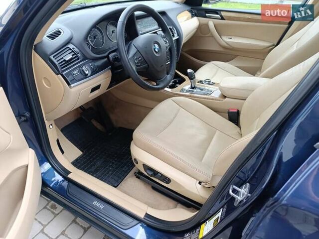 Синий БМВ Х3, объемом двигателя 2 л и пробегом 174 тыс. км за 11990 $, фото 63 на Automoto.ua