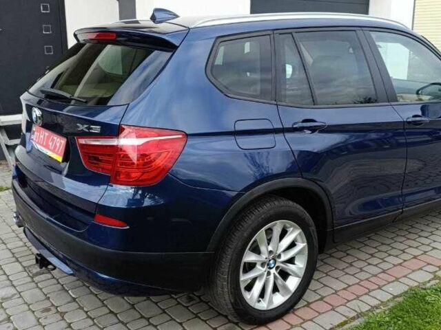 Синий БМВ Х3, объемом двигателя 2 л и пробегом 174 тыс. км за 11990 $, фото 7 на Automoto.ua