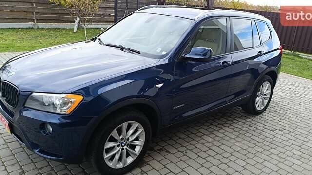 Синий БМВ Х3, объемом двигателя 2 л и пробегом 174 тыс. км за 11990 $, фото 5 на Automoto.ua