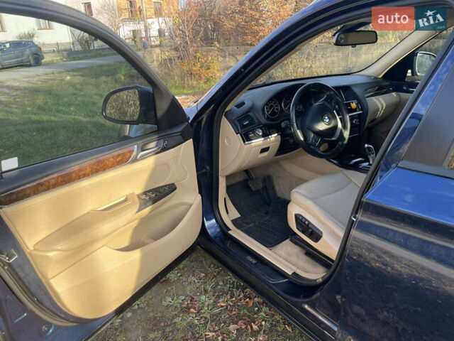Синий БМВ Х3, объемом двигателя 2 л и пробегом 209 тыс. км за 21000 $, фото 13 на Automoto.ua