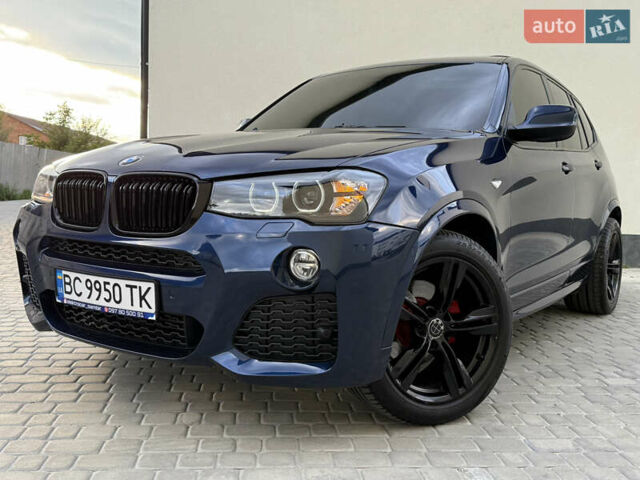 Синій БМВ Х3, об'ємом двигуна 2 л та пробігом 163 тис. км за 15999 $, фото 16 на Automoto.ua