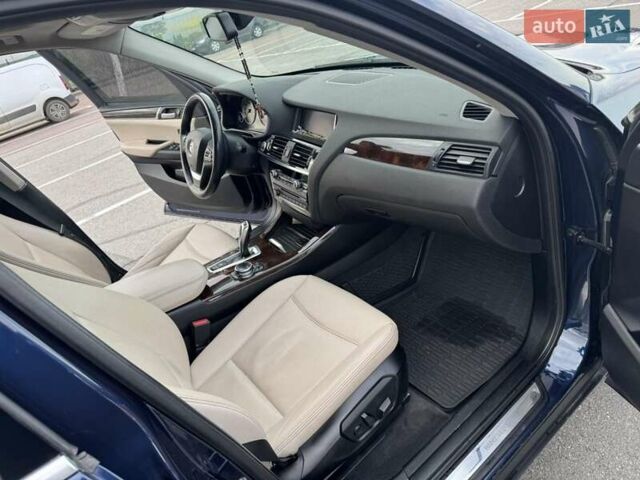 Синий БМВ Х3, объемом двигателя 2 л и пробегом 165 тыс. км за 15900 $, фото 14 на Automoto.ua