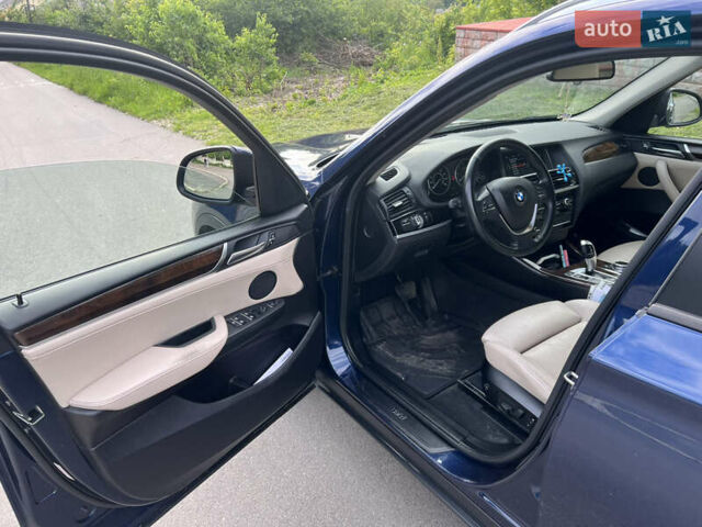 Синий БМВ Х3, объемом двигателя 2 л и пробегом 150 тыс. км за 18000 $, фото 4 на Automoto.ua