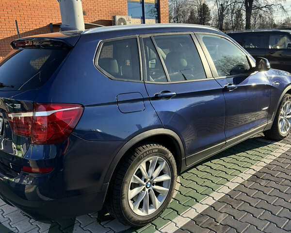 Синий БМВ Х3, объемом двигателя 2 л и пробегом 175 тыс. км за 15300 $, фото 4 на Automoto.ua
