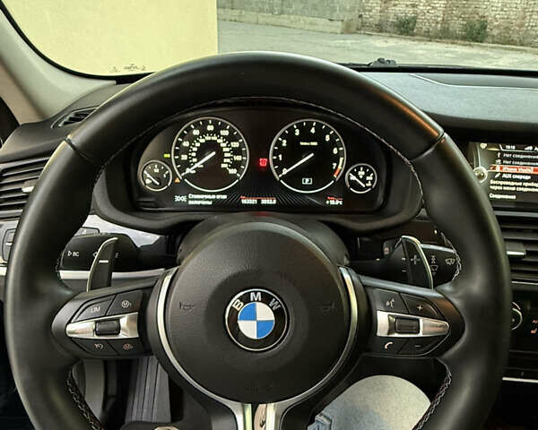 Синій БМВ Х3, об'ємом двигуна 2 л та пробігом 163 тис. км за 15999 $, фото 33 на Automoto.ua