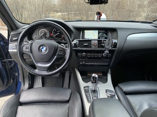 Синий БМВ Х3, объемом двигателя 3 л и пробегом 300 тыс. км за 22000 $, фото 8 на Automoto.ua