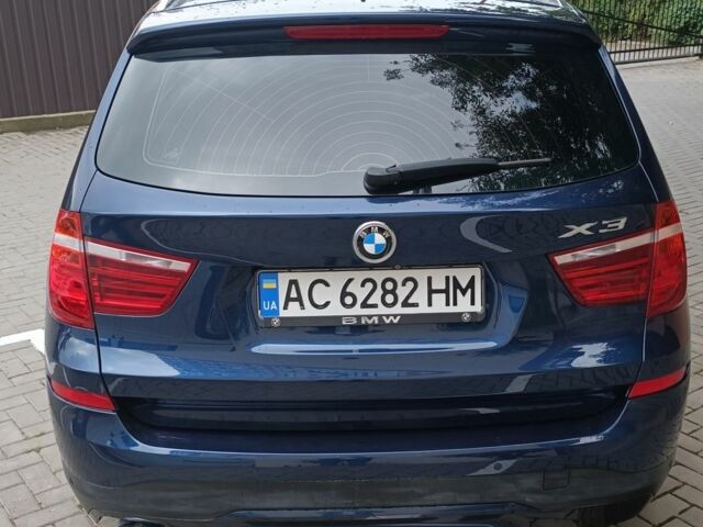 БМВ Х3 2014 в Луцке на Automoto.ua Синий БМВ Х3, объемом двигателя 2 л и пробегом 294 тыс. км за 17700 $, фото 8 на Automoto.ua