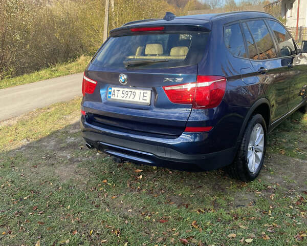 Синий БМВ Х3, объемом двигателя 2 л и пробегом 209 тыс. км за 21000 $, фото 6 на Automoto.ua