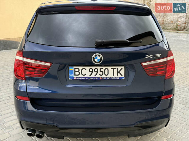 Синій БМВ Х3, об'ємом двигуна 2 л та пробігом 163 тис. км за 15999 $, фото 11 на Automoto.ua
