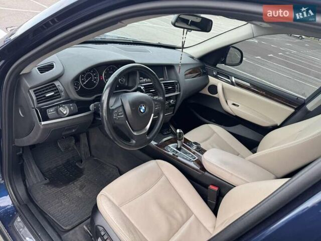 Синий БМВ Х3, объемом двигателя 2 л и пробегом 165 тыс. км за 15900 $, фото 16 на Automoto.ua