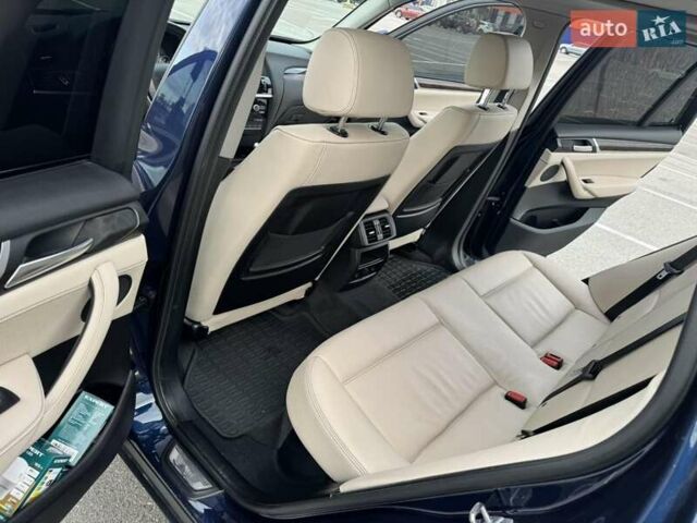 Синий БМВ Х3, объемом двигателя 2 л и пробегом 165 тыс. км за 15900 $, фото 12 на Automoto.ua