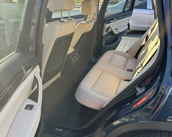 Синий БМВ Х3, объемом двигателя 2 л и пробегом 175 тыс. км за 15300 $, фото 17 на Automoto.ua