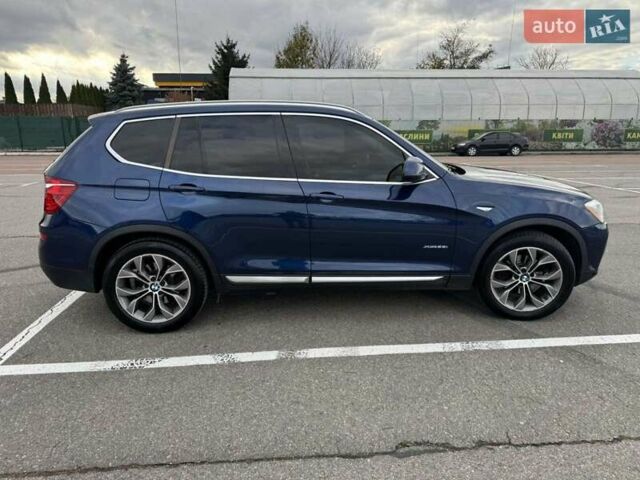 Синий БМВ Х3, объемом двигателя 2 л и пробегом 165 тыс. км за 15900 $, фото 6 на Automoto.ua