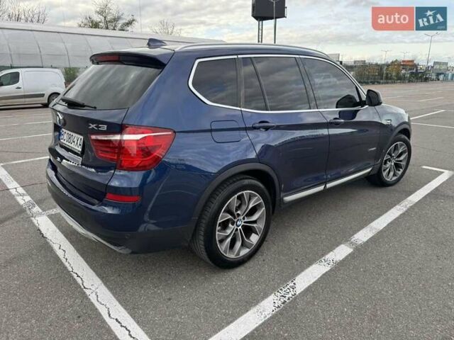 Синий БМВ Х3, объемом двигателя 2 л и пробегом 165 тыс. км за 15900 $, фото 8 на Automoto.ua