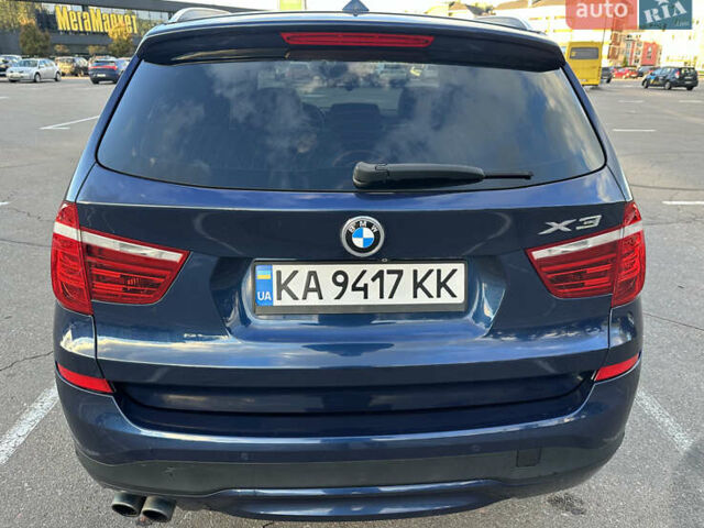 Синій БМВ Х3, об'ємом двигуна 2 л та пробігом 144 тис. км за 17500 $, фото 4 на Automoto.ua