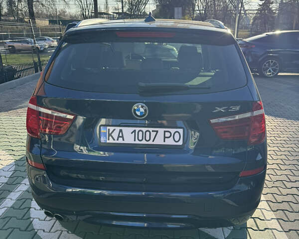 Синий БМВ Х3, объемом двигателя 2 л и пробегом 175 тыс. км за 15300 $, фото 5 на Automoto.ua