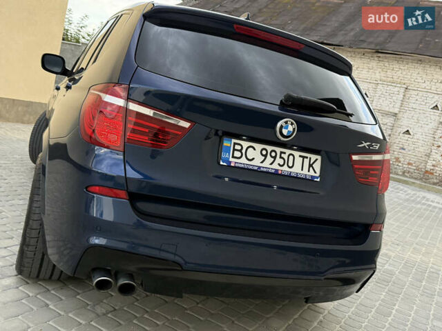 Синій БМВ Х3, об'ємом двигуна 2 л та пробігом 163 тис. км за 15999 $, фото 12 на Automoto.ua