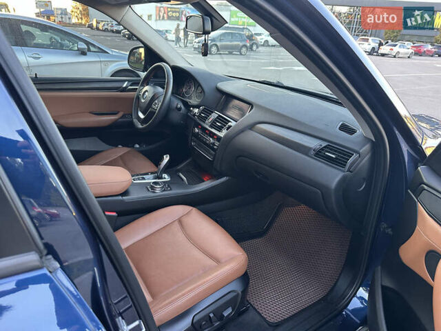 Синій БМВ Х3, об'ємом двигуна 2 л та пробігом 144 тис. км за 17500 $, фото 14 на Automoto.ua